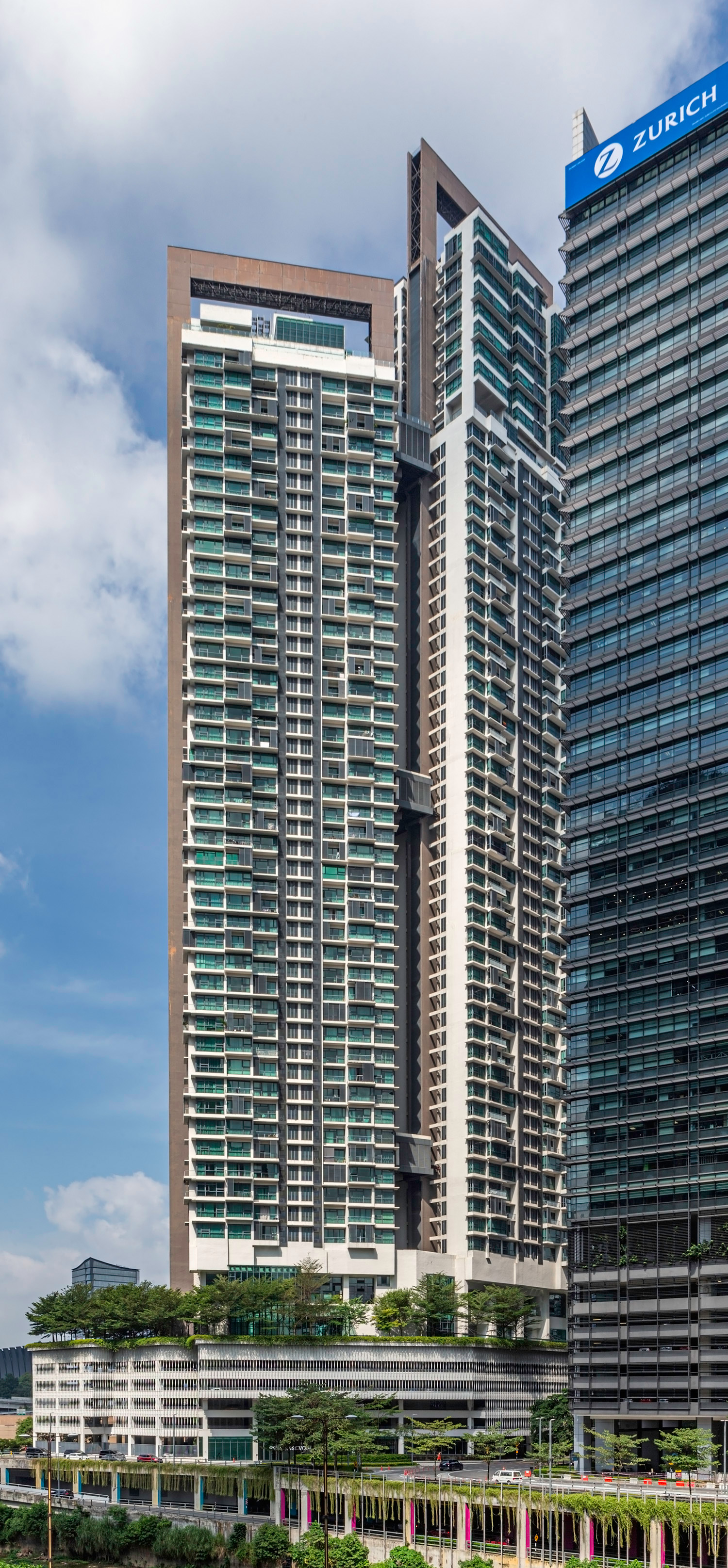 Setia Eco City - Vogue Suite One, Kuala Lumpur - View from the east. © Mathias Beinling